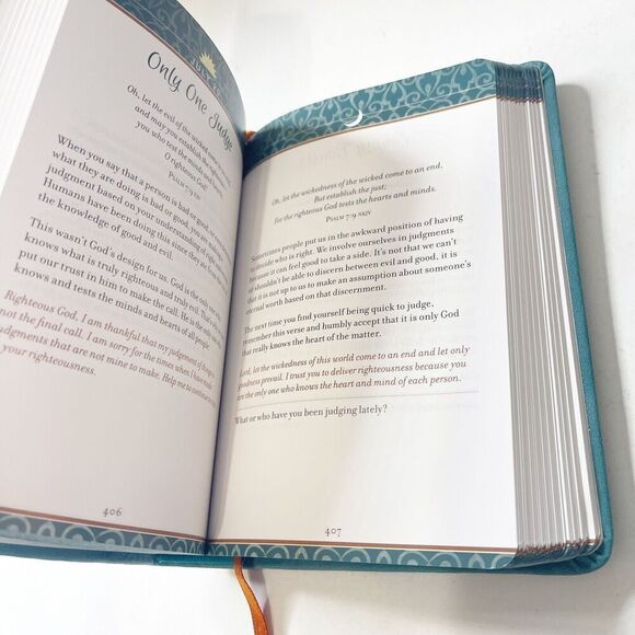 The Beloved Psalms: Morning & Evening Devotional Imitation Leather Broadstreet - Picture 9 of 16